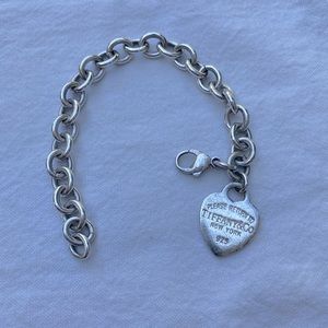 Tiffany & Co. Heart Charm Bracelet